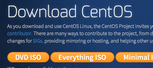 CentOS Webサイト